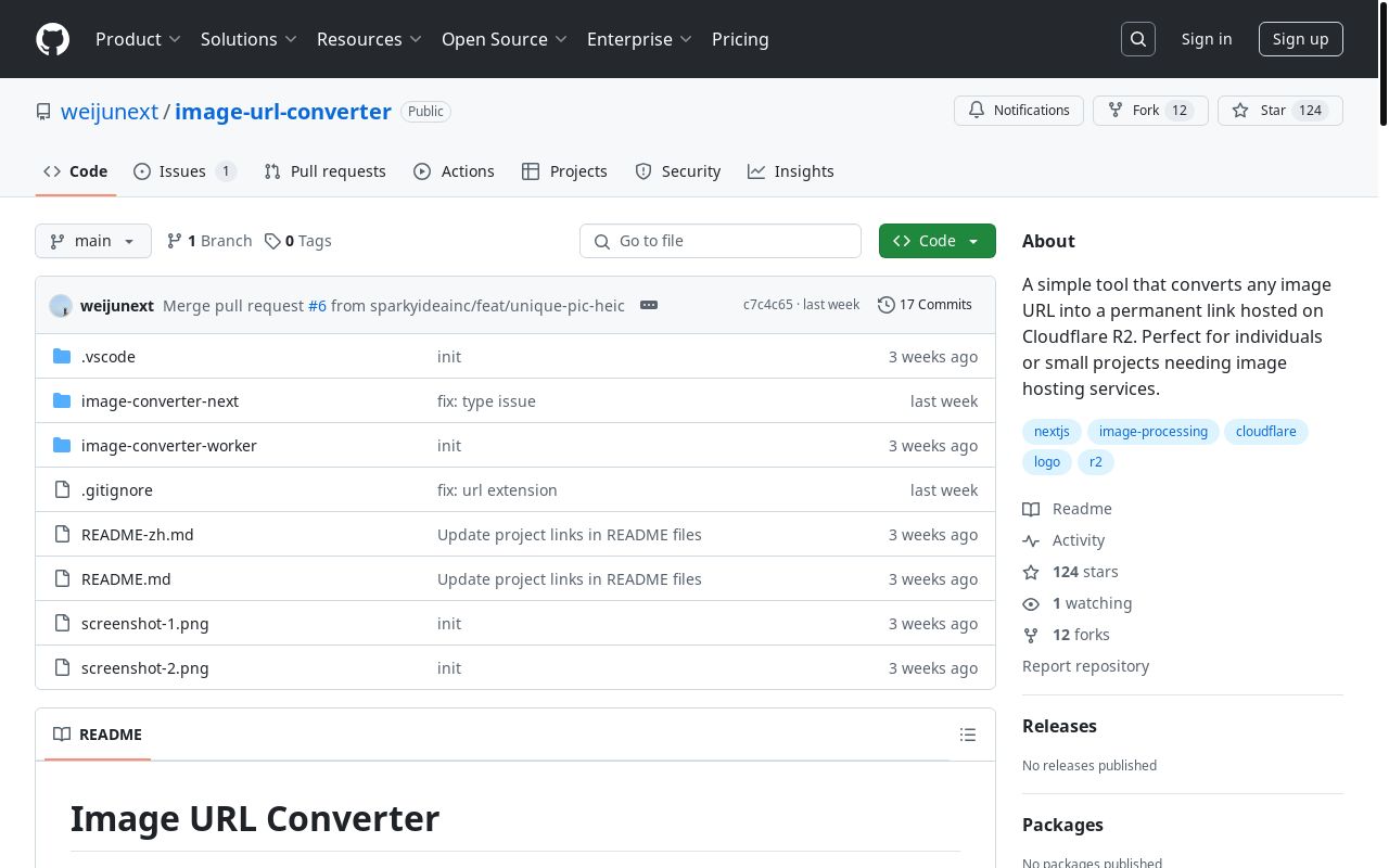 开源了一个小工具，输入 URL 就能把图片上传到 CloudFlare R2