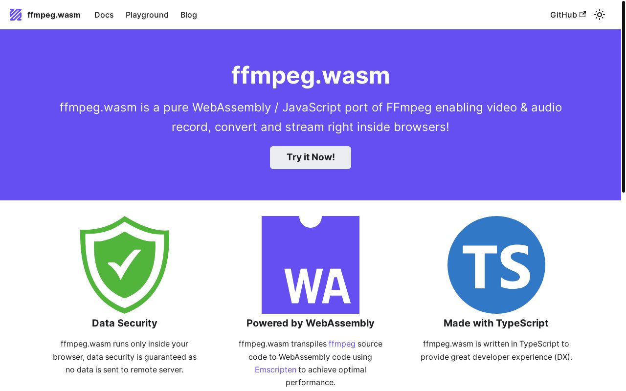 小工具分享：无需上传到服务器，在浏览器内完成视频提取音频