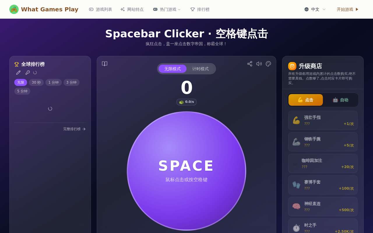 搓了一个无脑且有点上头的点击游戏，致敬 Cookie Clicker