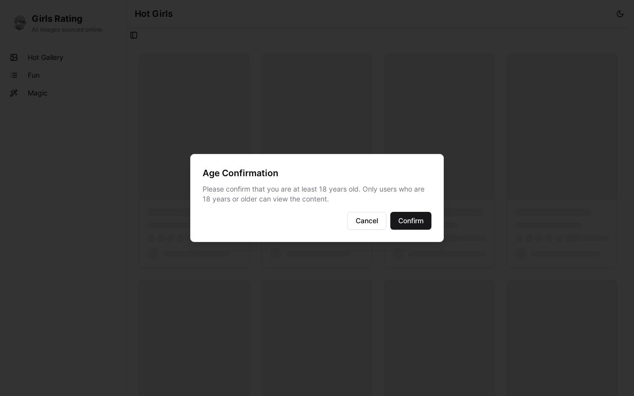 用 cursor 弄了个一点点黄的网站，快来锐评下！