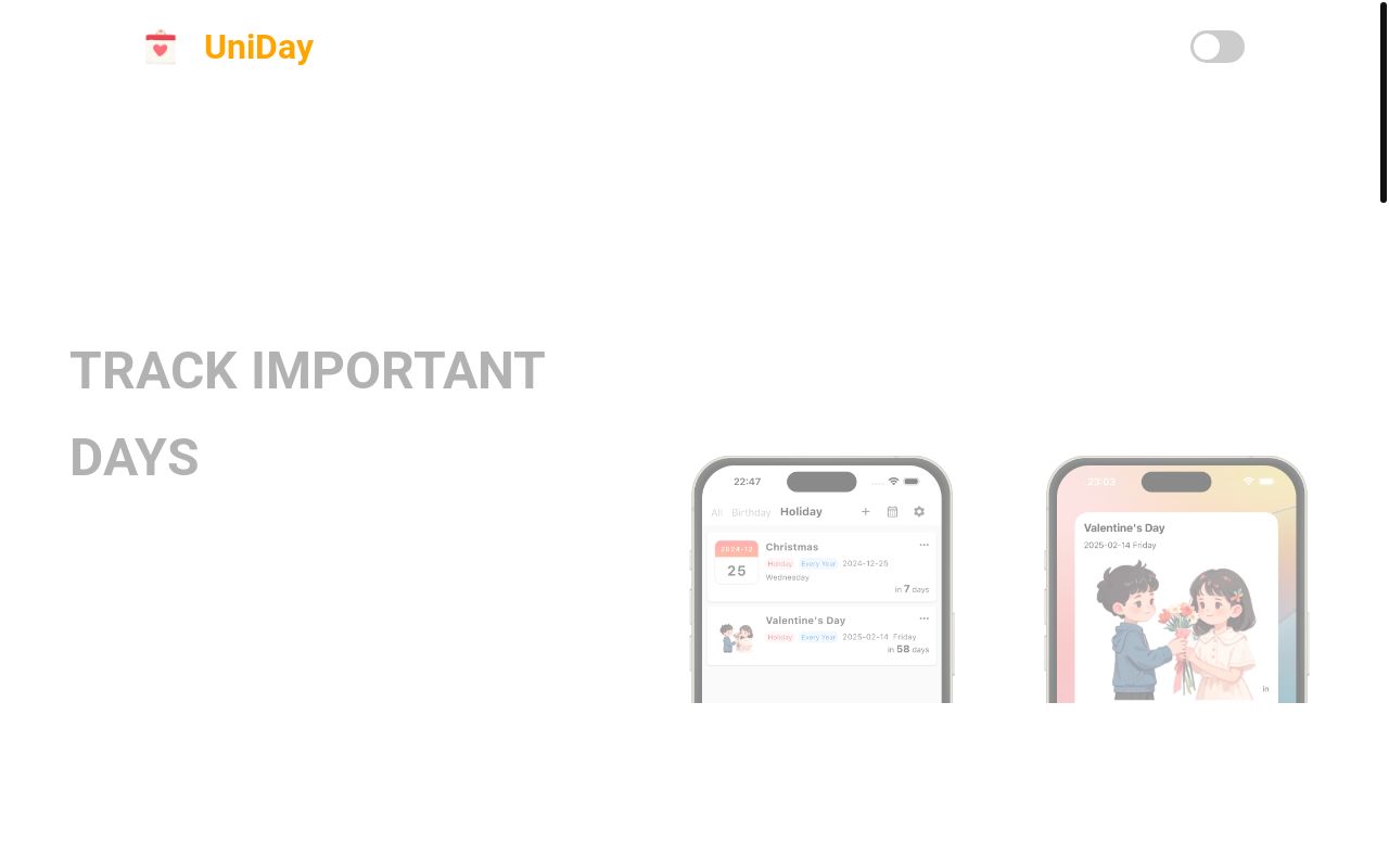 [限免！] 做了一个极简倒数日 App，附带桌面小组件