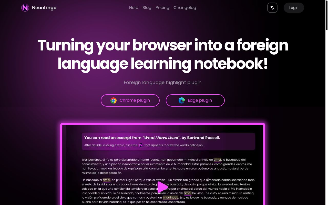 做了一个超简的划词翻译插件(带有全网单词标记功能)