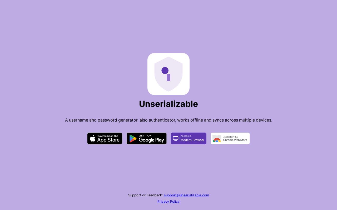 一个密码/凭证管理神器