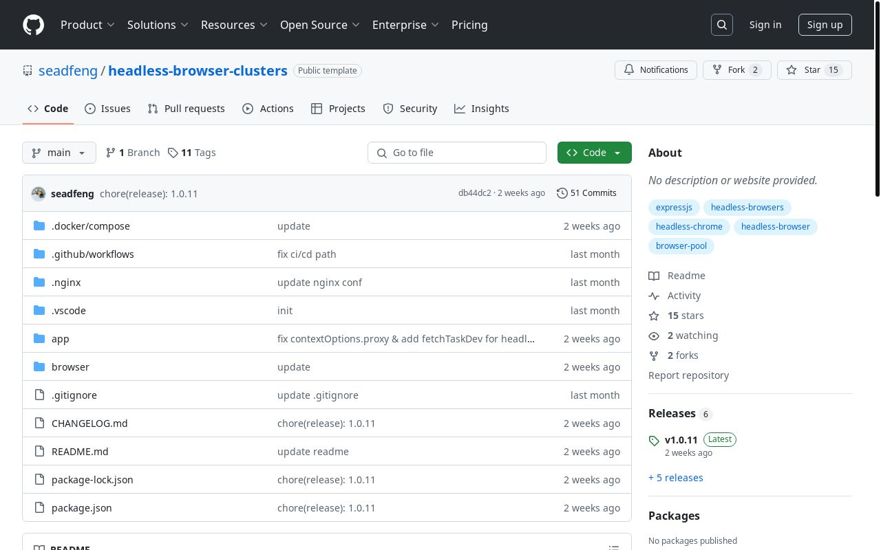 docker 无头浏览器群控, express 开箱即用