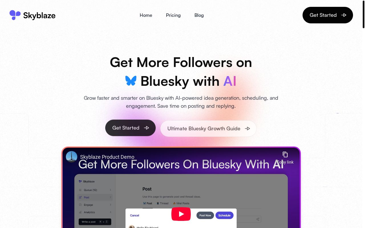 不知道论坛里有没有人玩 Bluesky 的,做了个增长小工具