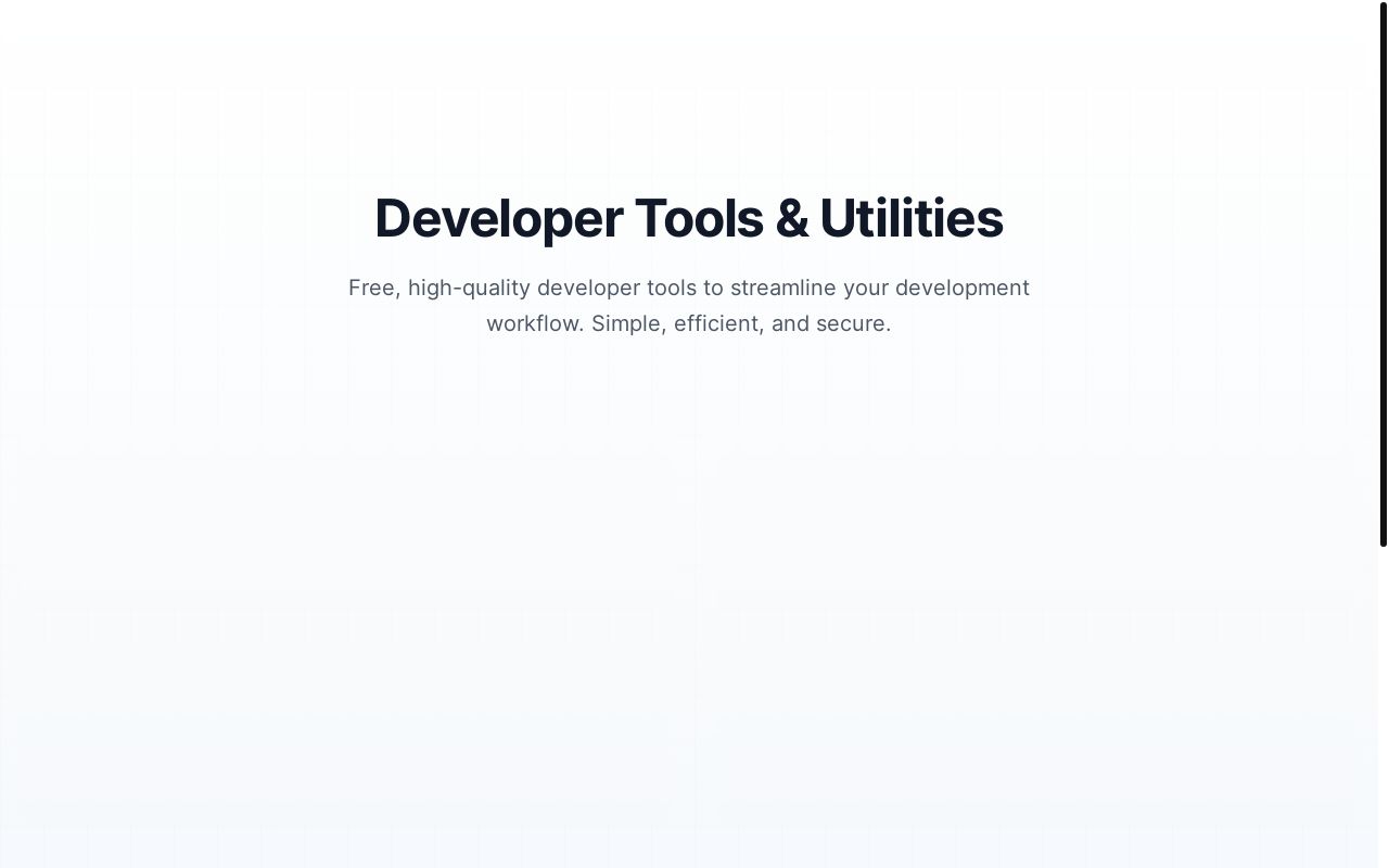 一个准备长期运营和维护的开发者工具网站-AppCrafter