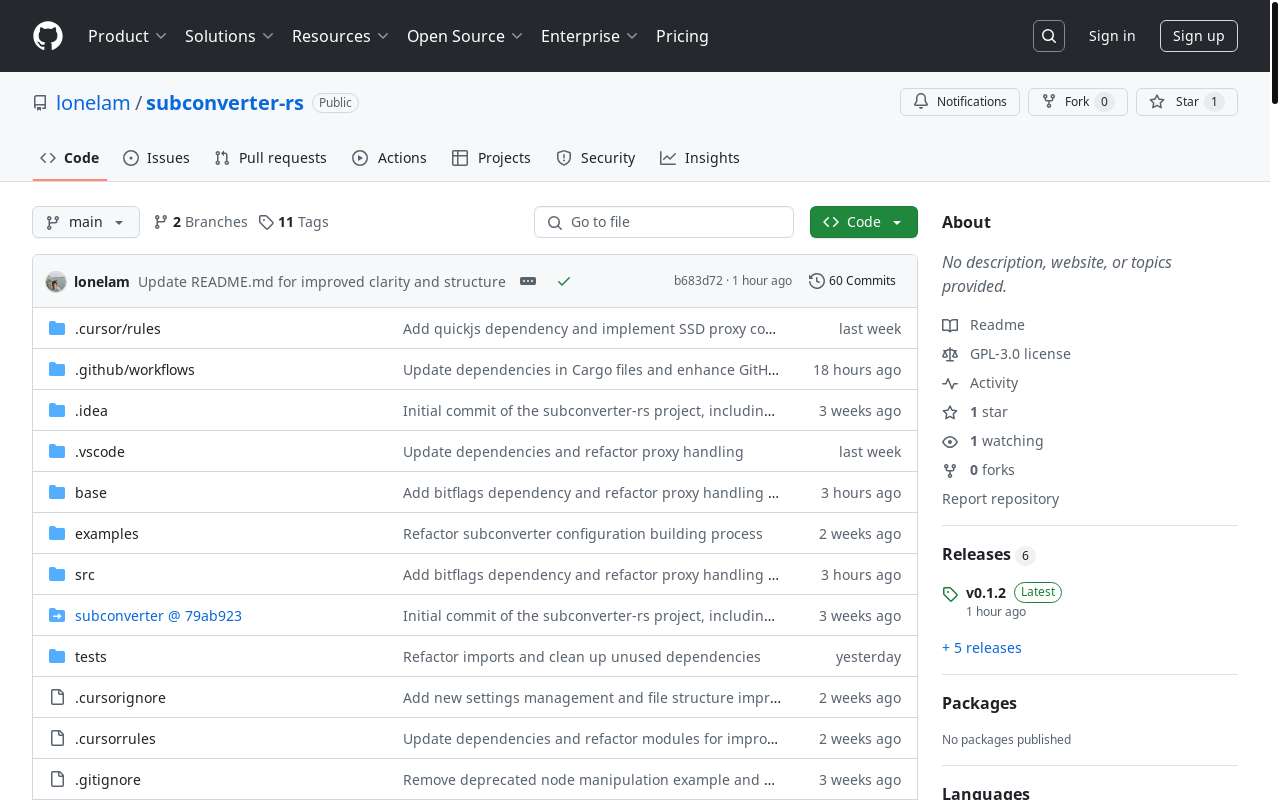 AI 辅助用 Rust 重写了一个 subconverter 有感