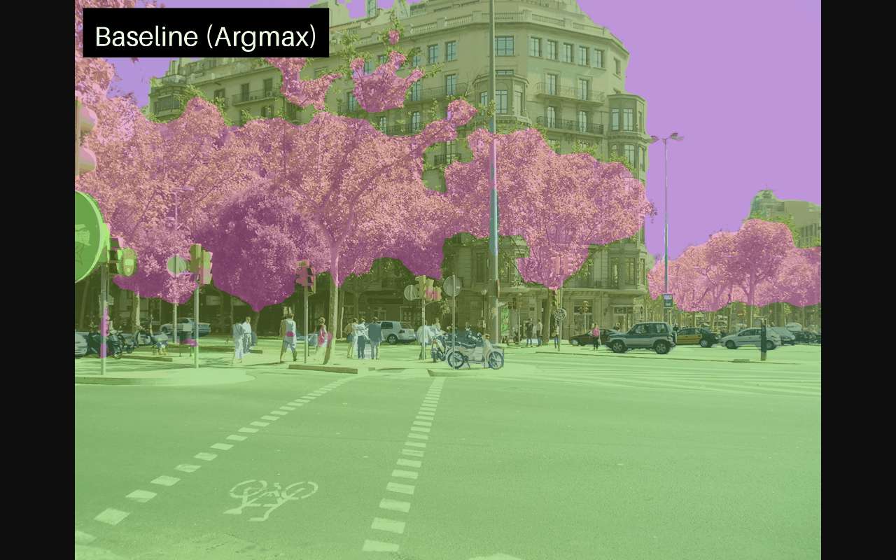 如果你做过 segmentation,可能默认用了太久 argmax