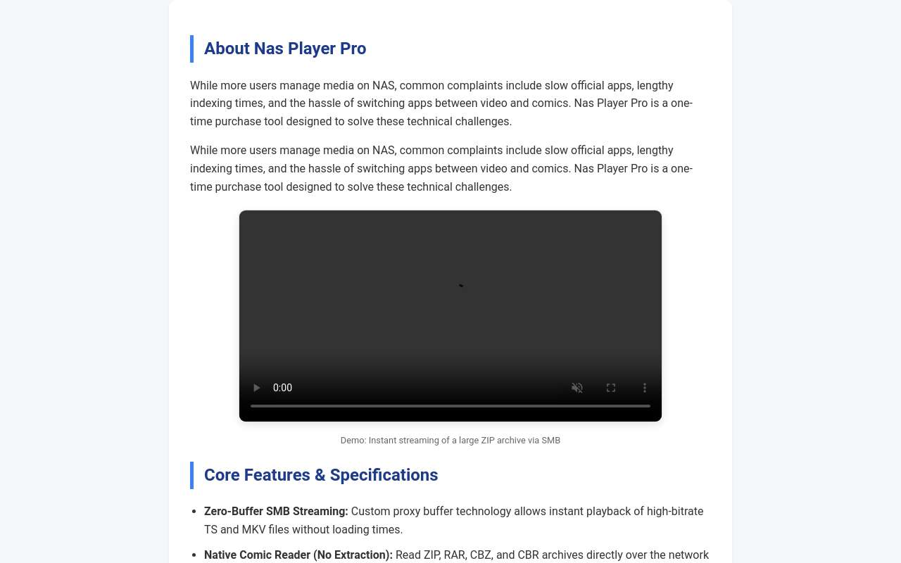 不只是 NAS:走出局域网, Nas Player Pro 依然能打