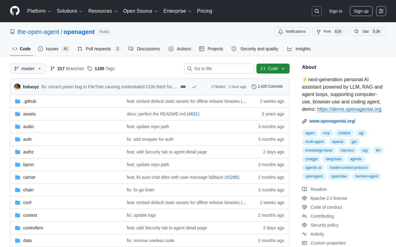 OpenAgent:单文件版龙虾——仅有一个文件,双击就能跑的高性能 Agent